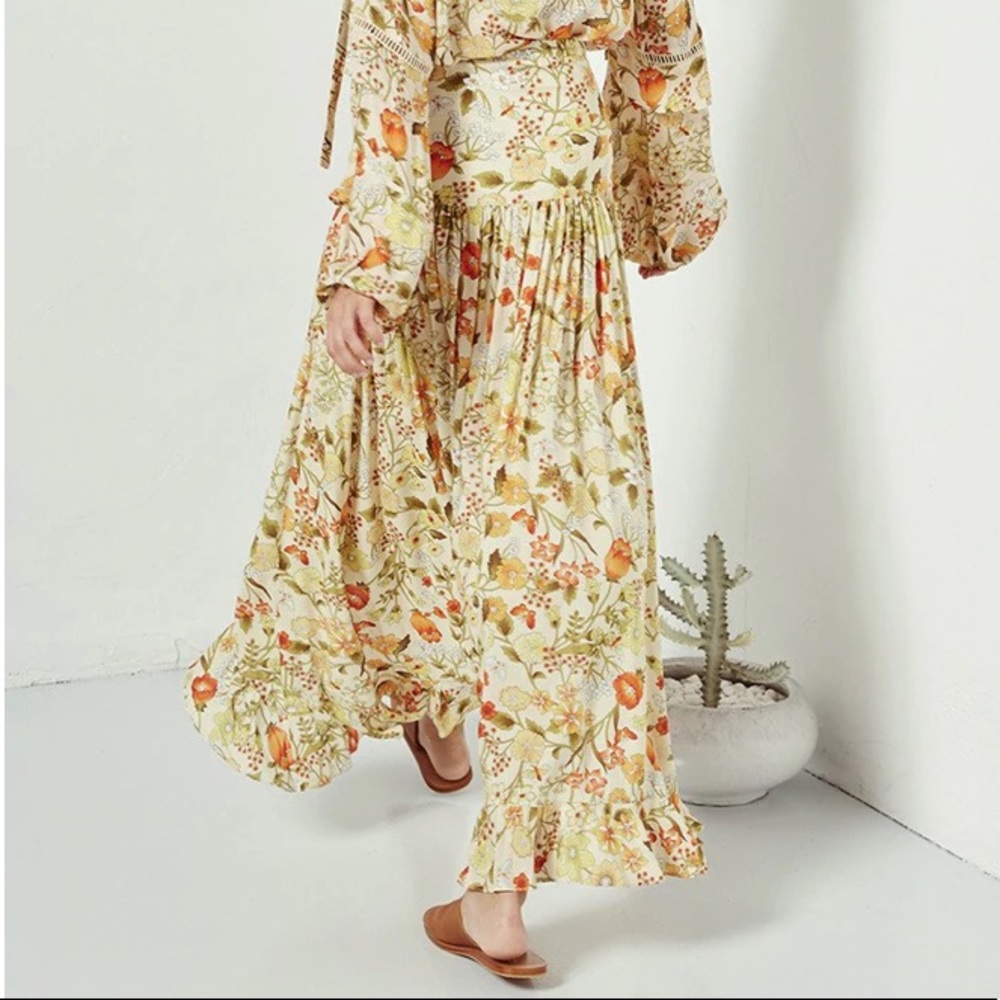 NEW Spell Sayulita Frill Skirt - Picture 6 of 15